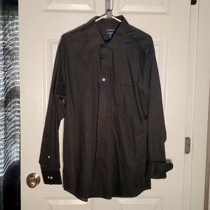 Long-sleeved button down dress shirt, XL 34/35